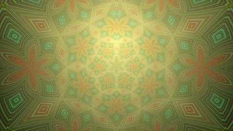 Background with a colorful, diverse cyclic pattern. Stock Illustration