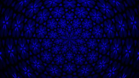 Background with a colorful, diverse cyclic pattern. Stock Illustration