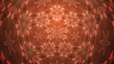 Background with a colorful, diverse cyclic pattern. Stock-Illustration
