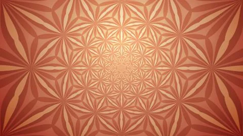 Background with a colorful, diverse cyclic pattern. Stock-Illustration
