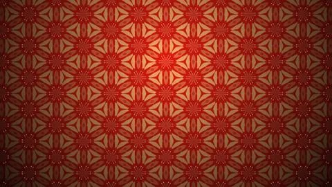 Background with a colorful, diverse cyclic pattern. Illustrazione stock
