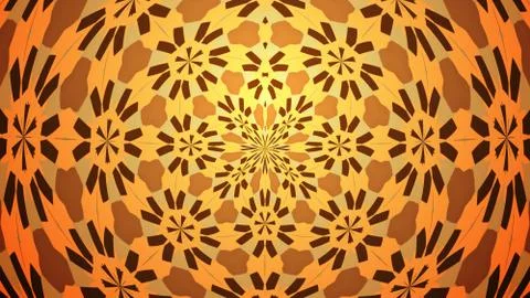 Background with a colorful, diverse cyclic pattern. Stock Illustration