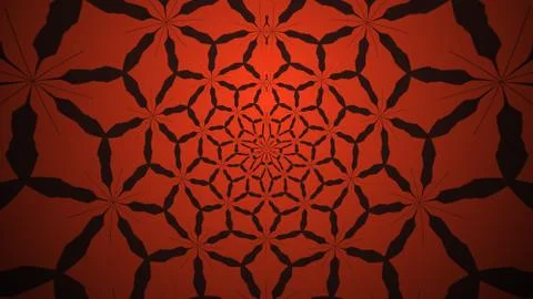 Background with a colorful, diverse cyclic pattern. Stock Illustration