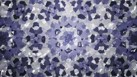 Background with a colorful, diverse cyclic pattern. Illustrazione stock