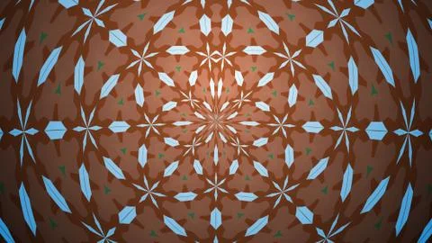 Background with a colorful, diverse cyclic pattern. Stock Illustration