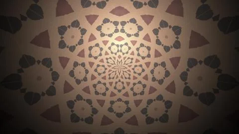 Background with a colorful, diverse cyclic pattern. Stock-Illustration