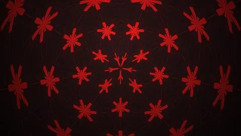 Background with a colorful, diverse cyclic pattern. Stock Illustration