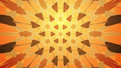 Background with a colorful, diverse cyclic pattern. Stock Illustration