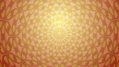 Background with a colorful, diverse cyclic pattern. Stock Illustration
