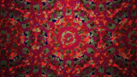 Background with a colorful, diverse cyclic pattern. Stock Illustration