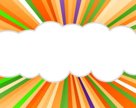 Background colorful explosion Stock Illustration