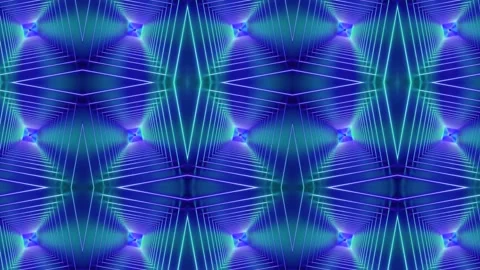 Background colorful glowing tunnel pattern animation 動画素材 167348422