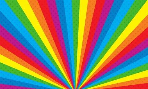Background colorful halftone rainbow vector. Stock Illustration