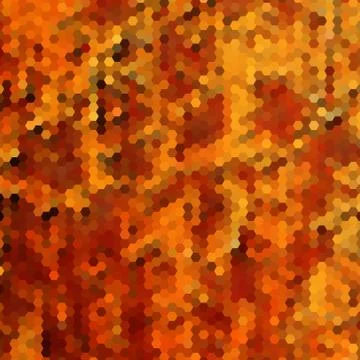Background with colorful hex grid Stock Illustration