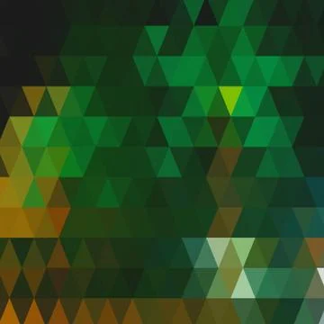Background with colorful hex grid Stock Illustration