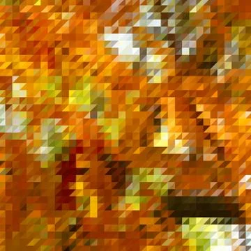 Background with colorful hex grid Stock Illustration
