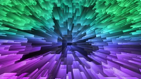 Background with colorful light beams such as laser show with sparkling sparkling Stock Footage 154413561