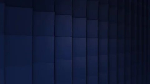 Background with colorful rotating vertical rectangular blocks, loop. Grid of Stock Footage 86665014