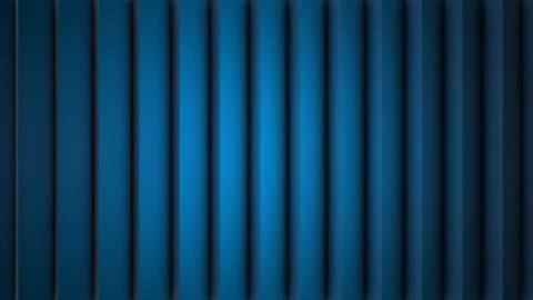 Background with colorful rotating vertical rectangular blocks, loop. Grid of Illustrazione stock