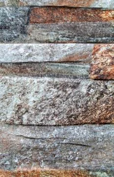 A background of colorful stone wall Stock Photos