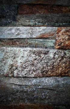 A background of colorful stone wall Stock Photos