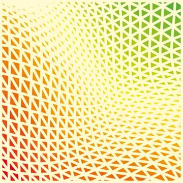 Background with colorful triangles. Stock Illustration