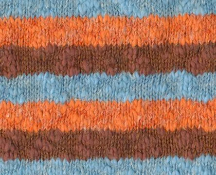 Background - colourful knitting Stock Photos