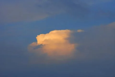 Background of colourful sky. Stock Photos