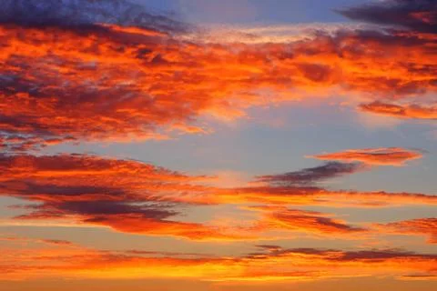 Background of colourful sky. Stock Photos