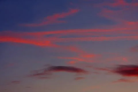 Background of colourful sky. Stock Photos