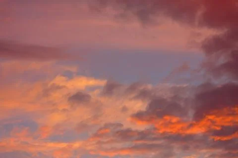 Background of colourful sky. Foto stock