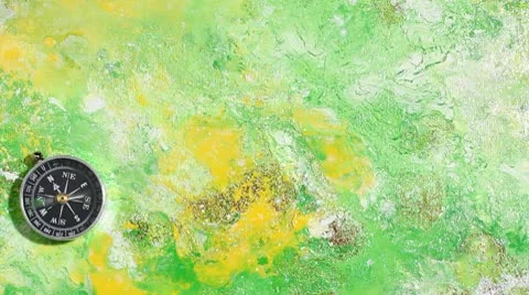 Background with compass 스톡 동영상 8910243