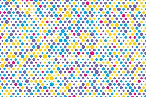 Background composition of colorful dots Ilustración de archivo
