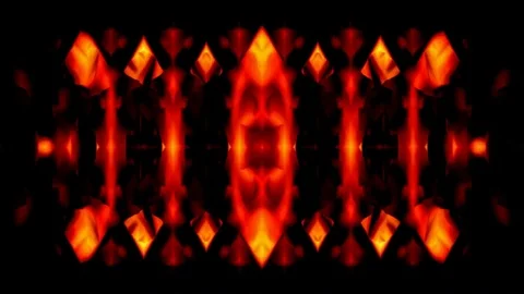 Background - composition fiery dance Stock-Footage 70781379