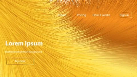 Background composition of gradient lines. Bright, festive abstract background Stock Illustration