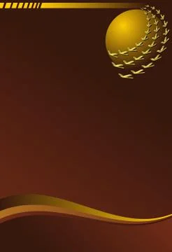 Background Composition, Web Template (Halftone) Stock Illustration