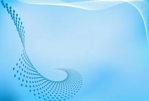 Background Composition, Web Template (Halftone) Stock Illustration