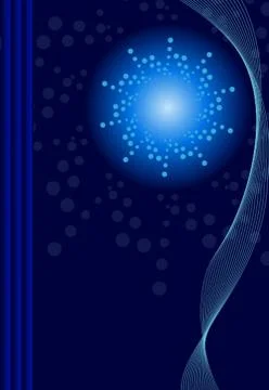 Background Composition, Web Template (Halftone) Stock Illustration