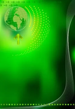 Background Composition, Web Template (Halftone) Stock Illustration