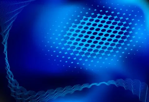 Background Composition, Web Template (Halftone) Stock Illustration