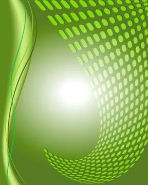 Background Composition, Web Template (Halftone) Illustrazione stock