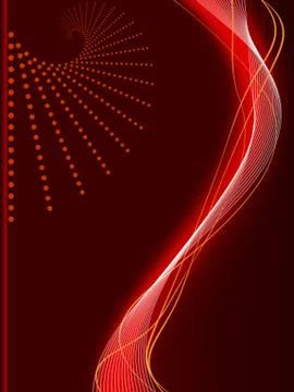 Background Composition, Web Template (Halftone) Illustrazione stock