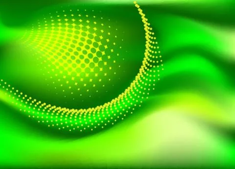 Background Composition, Web Template (Halftone) Stock Illustration