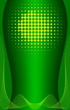 Background Composition, Web Template (Halftone) Stock Illustration