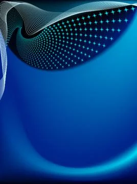 Background Composition, Web Template (Halftone) Stock Illustration