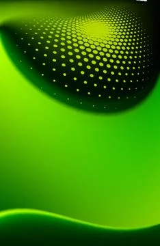 Background Composition, Web Template (Halftone) Stock Illustration