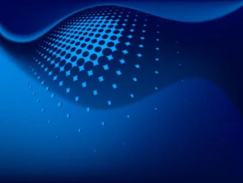 Background Composition, Web Template (Halftone) Stock Illustration