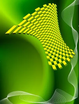 Background Composition, Web Template (Halftone) Stock Illustration