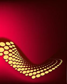 Background Composition, Web Template (Halftone) Stock Illustration