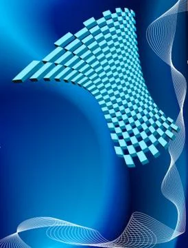 Background Composition, Web Template (Halftone) Stock Illustration